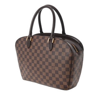 Louis Vuitton Saria Brown Horizontal Canvas Damier Handbag